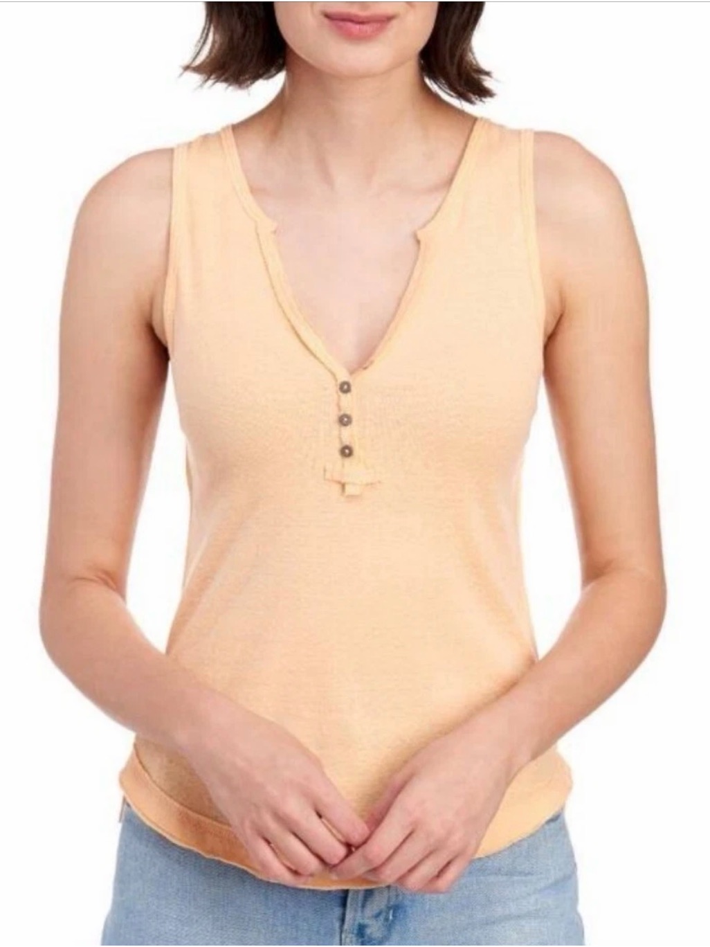 We The Free Love Language Tank Top - Peach